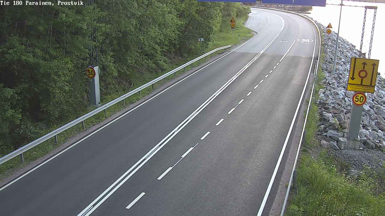 Weather Camera Image Väg 180 Prostvik, Parainen, Varsinais-Suomi