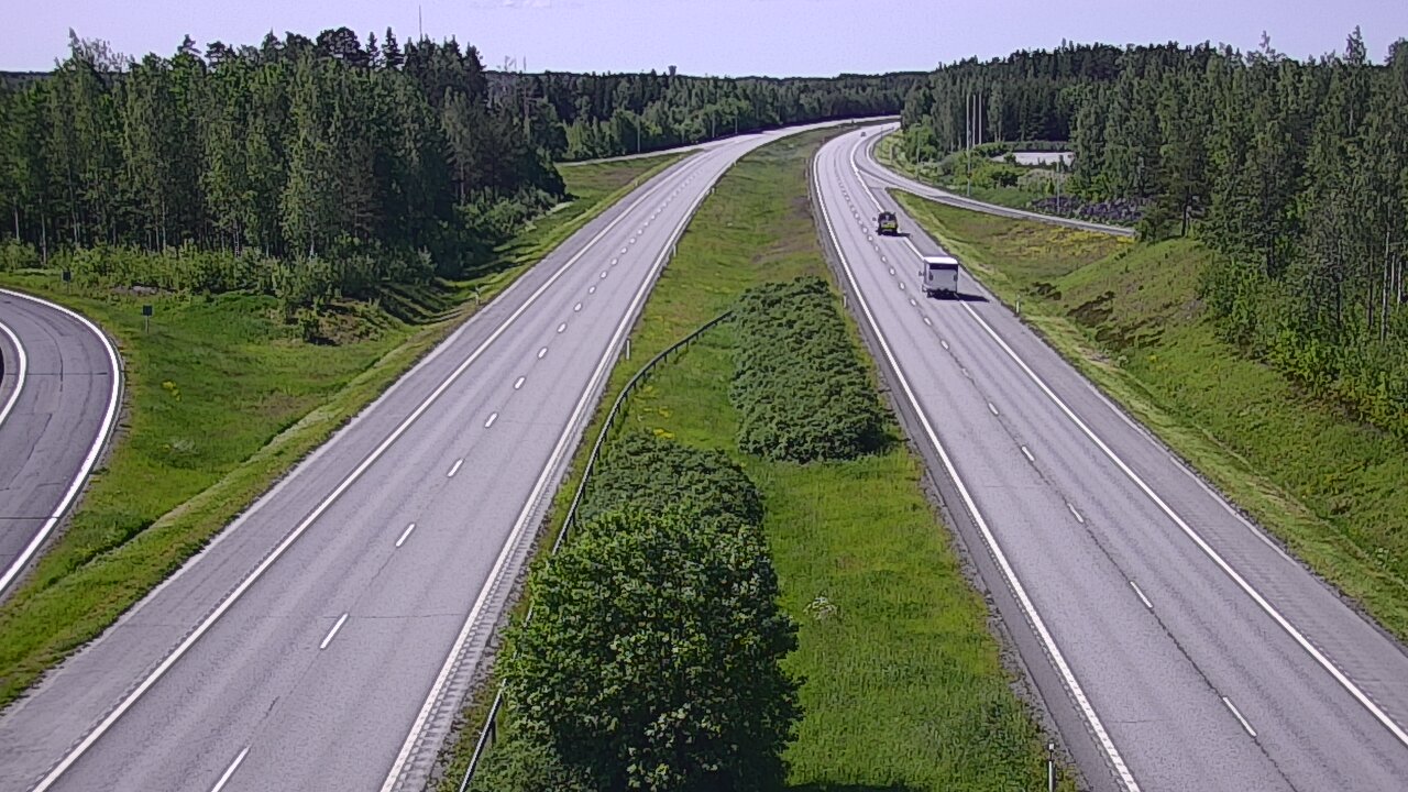 Weather Camera Image Road 1 Kaarina, Raadelma, Kaarina, Varsinais-Suomi