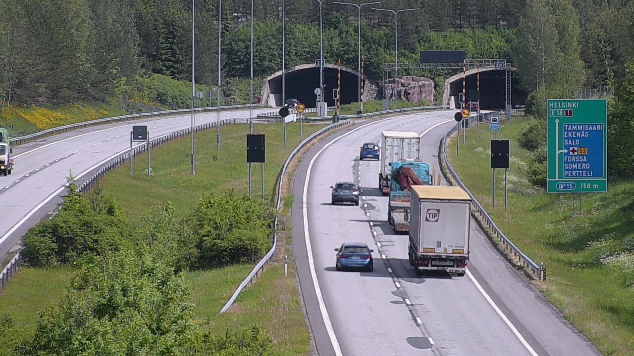 Weather Camera Image Road 1 Salo, Isokylä, Salo, Varsinais-Suomi