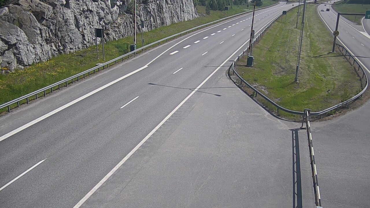 Weather Camera Image Road 1 Salo, Isokylä tunneli, boom east, Salo, Varsinais-Suomi