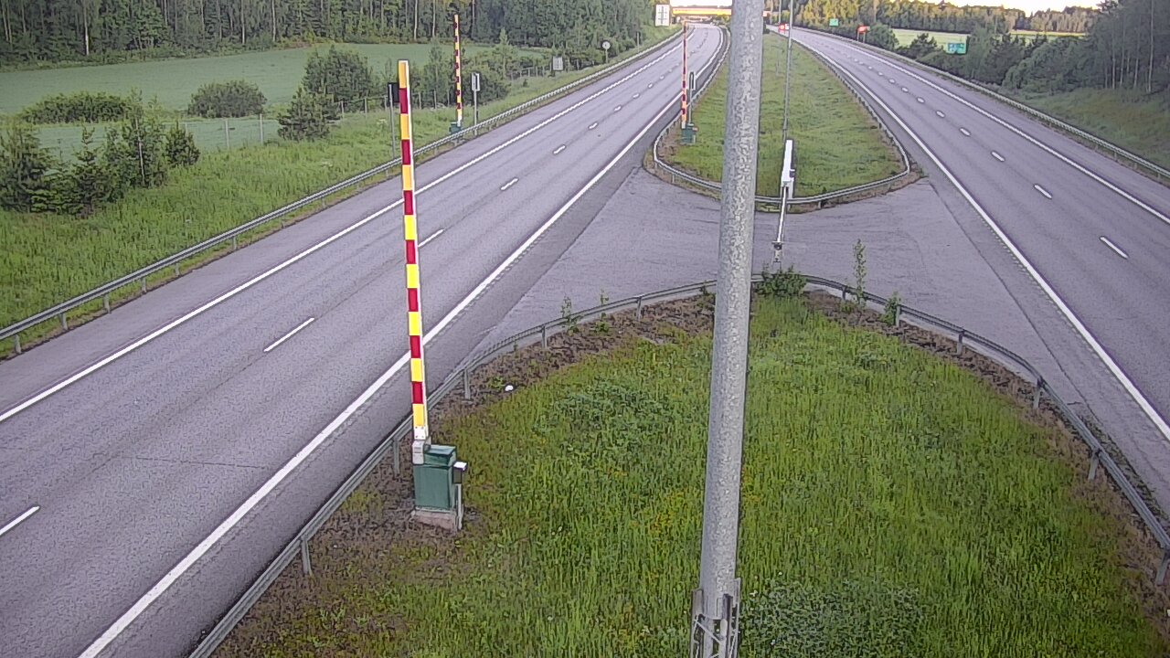 Weather Camera Image Road 1 Salo, Isokylä tunneli, boom west, Salo, Varsinais-Suomi