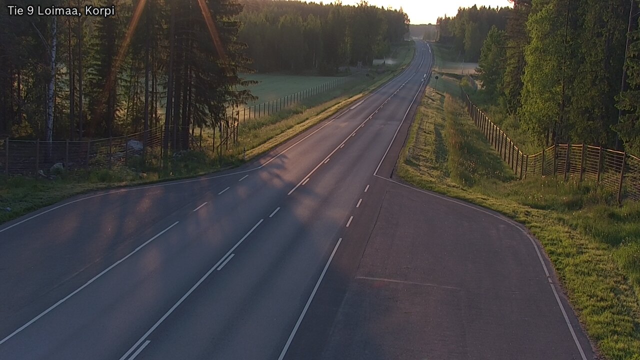 Weather Camera Image Road 9 Loimaa, Korpi, Loimaa, Varsinais-Suomi