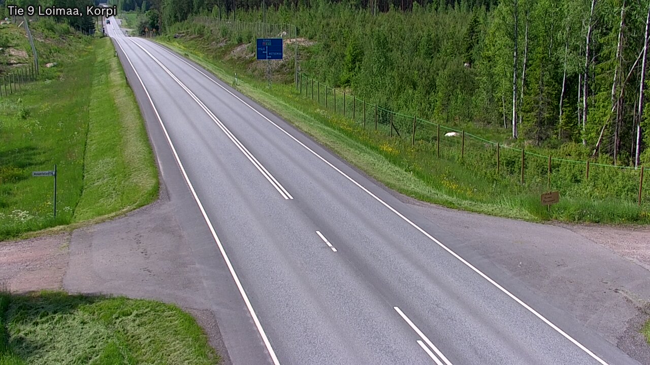 Weather Camera Image Road 9 Loimaa, Korpi, Loimaa, Varsinais-Suomi