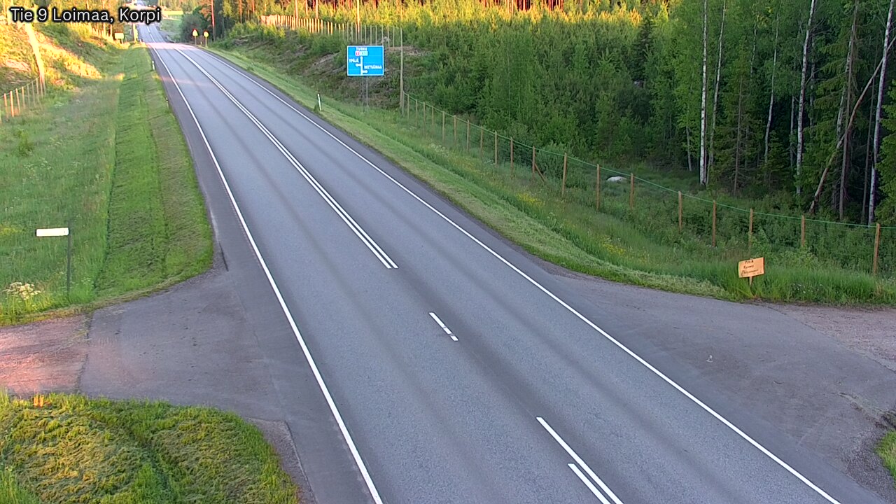 Weather Camera Image Road 9 Loimaa, Korpi, Loimaa, Varsinais-Suomi