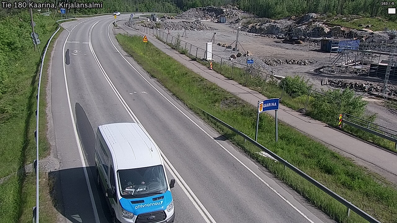 Weather Camera Image Road 180 Kaarina, Kirjalansalmi, Kaarina, Varsinais-Suomi