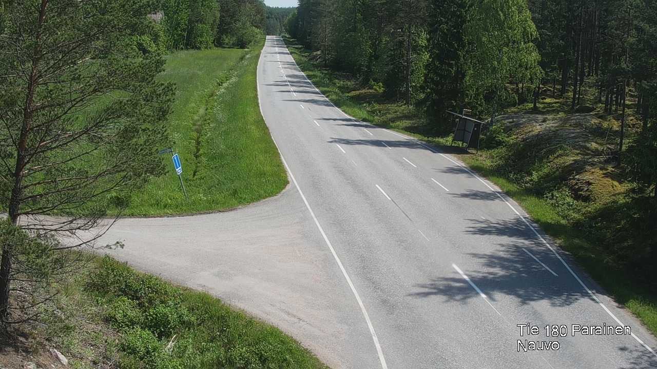 Weather Camera Image Road 180 Parainen, Nauvo, Galls, Parainen, Varsinais-Suomi