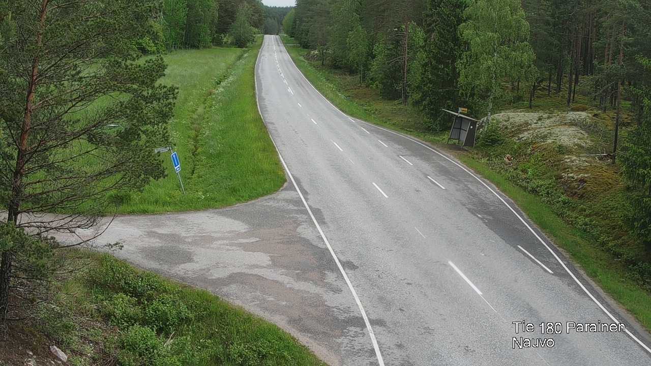 Weather Camera Image Road 180 Parainen, Nauvo, Galls, Parainen, Varsinais-Suomi