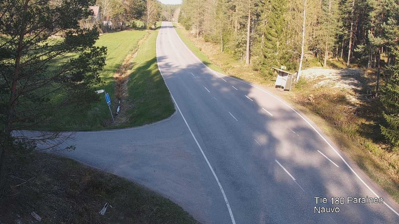 Weather Camera Image Road 180 Parainen, Nauvo, Galls, Parainen, Varsinais-Suomi