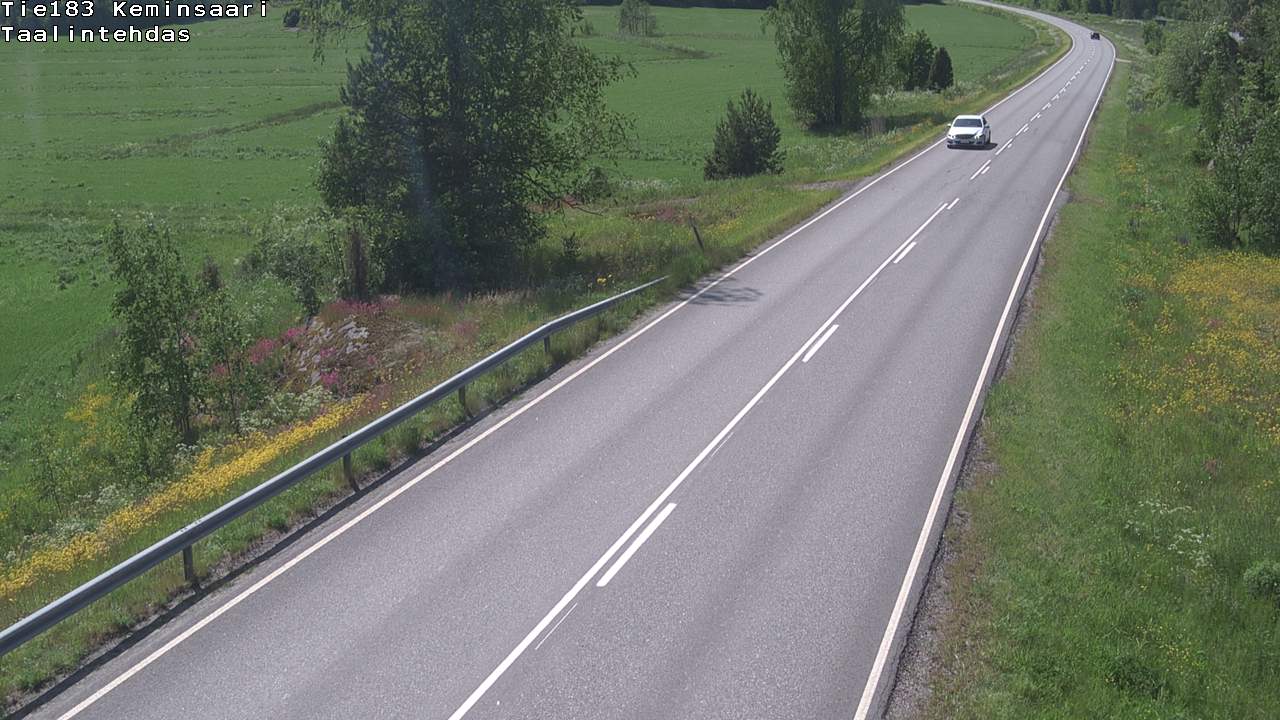 Weather Camera Image Road 183 Kemiönsaari, Taallintehdas, Kemiönsaari, Varsinais-Suomi