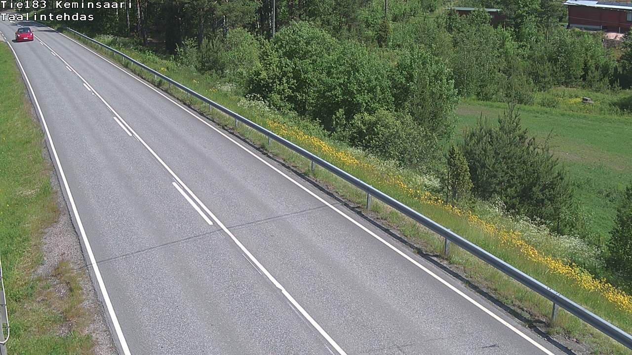 Weather Camera Image Road 183 Kemiönsaari, Taallintehdas, Kemiönsaari, Varsinais-Suomi