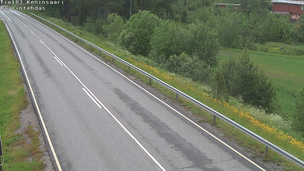Weather Camera Image Väg 183 Kimitoön, Dalen, Kemiönsaari, Varsinais-Suomi