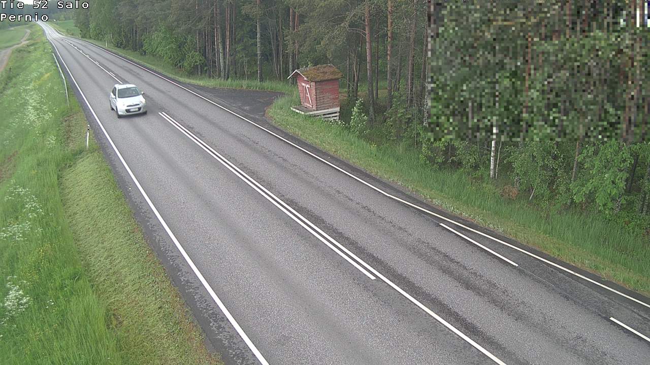 Weather Camera Image Väg 52 Salo, Bjärnå, Salo, Varsinais-Suomi