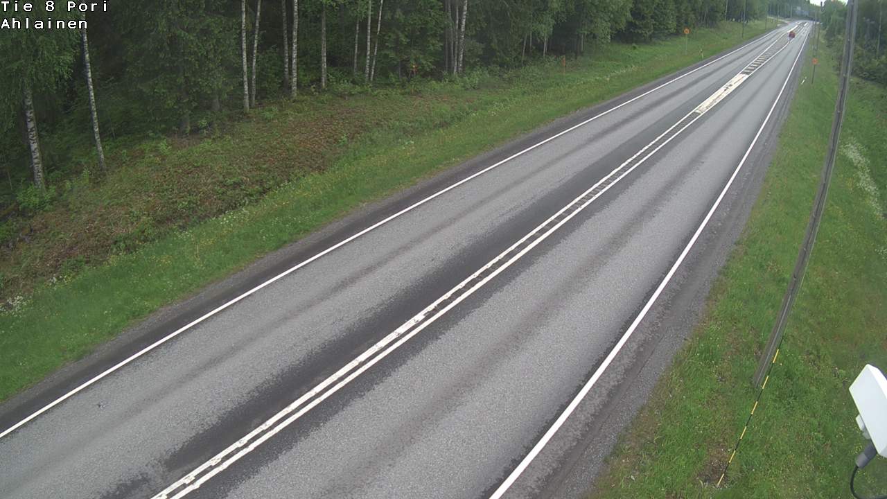 Weather Camera Image Väg 8 Björneborg, Vittisbofjärd, Pori, Satakunta