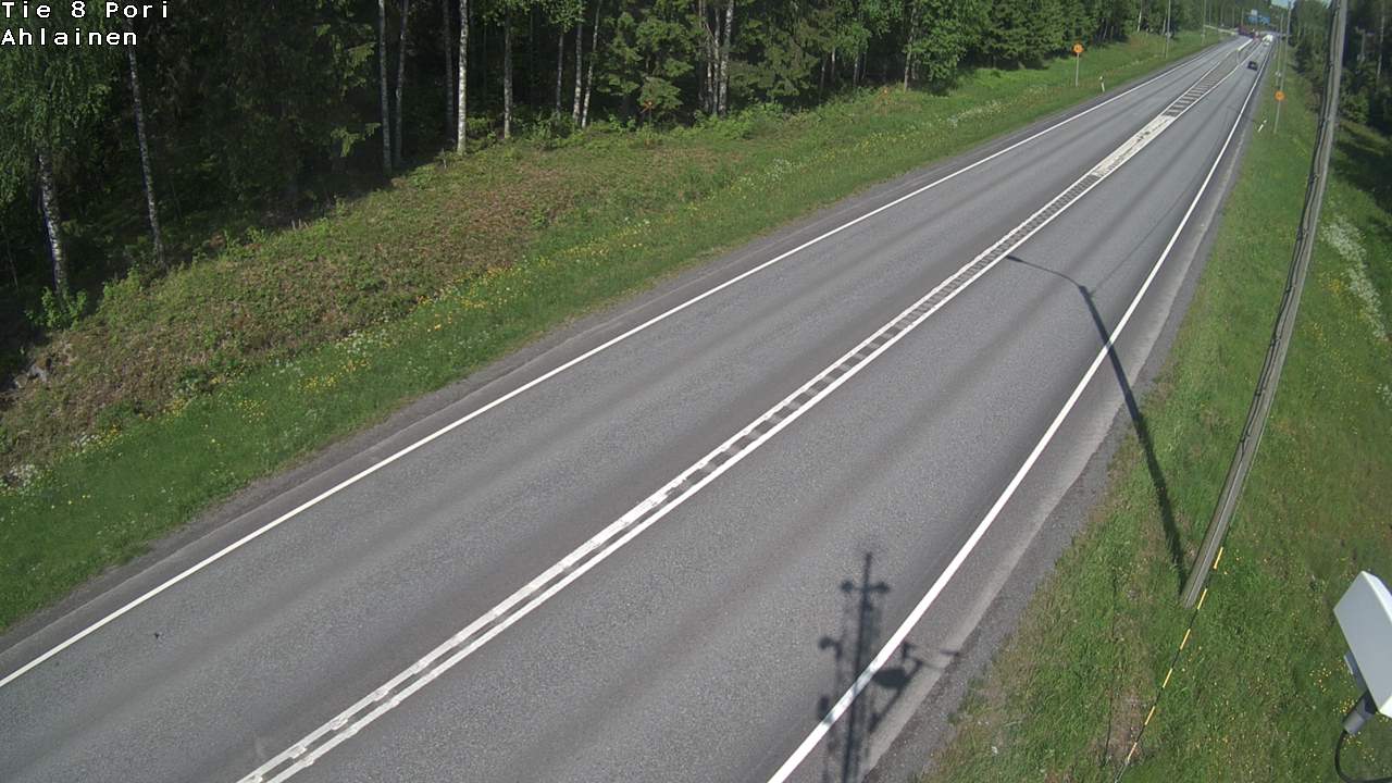 Weather Camera Image Road 8 Pori, Ahlainen, Pori, Satakunta