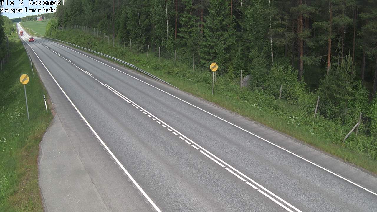 Weather Camera Image Road 2 Kokemäki, Seppälänahde, Kokemäki, Satakunta
