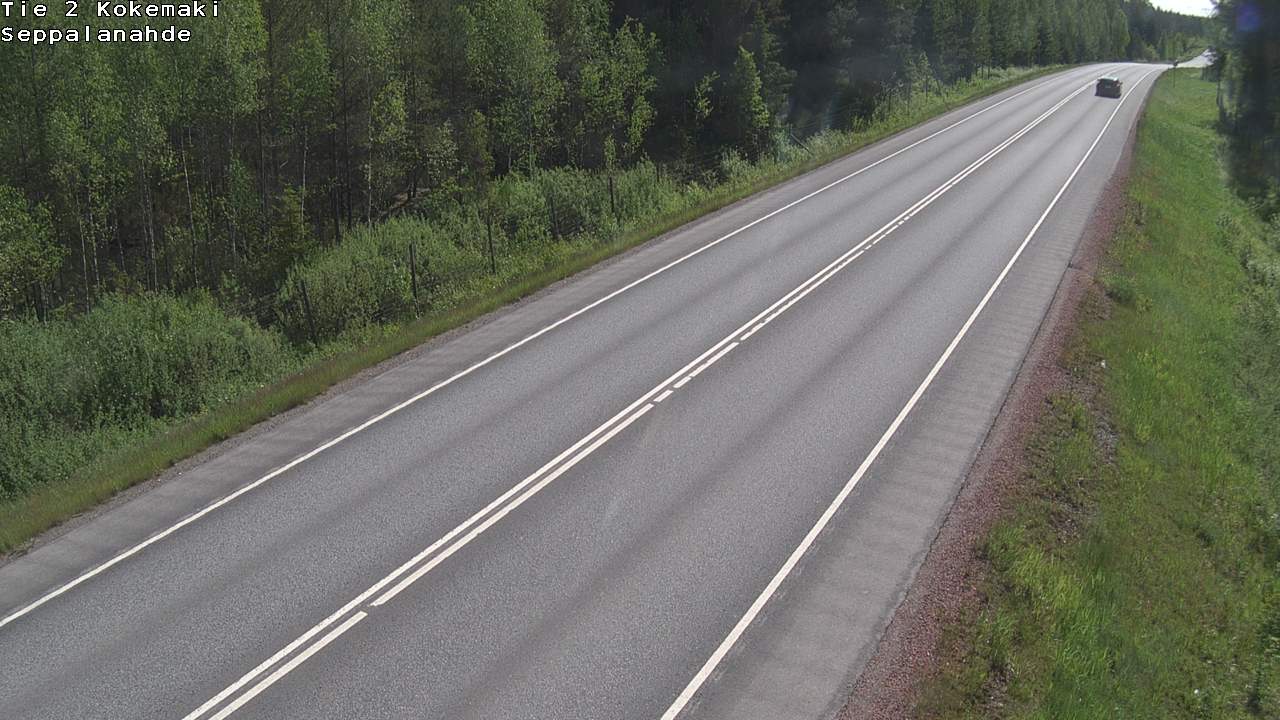 Weather Camera Image Väg 2 Kokemäki, Seppälänahde, Kokemäki, Satakunta