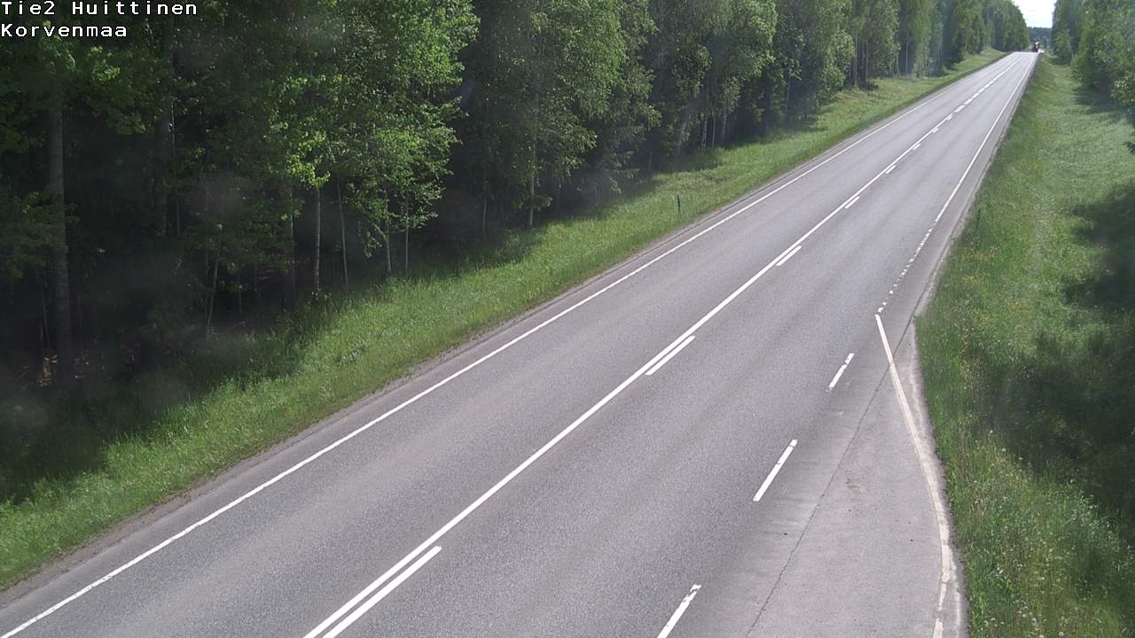 Weather Camera Image Road 2 Huittinen, Korvenmaa, Huittinen, Satakunta