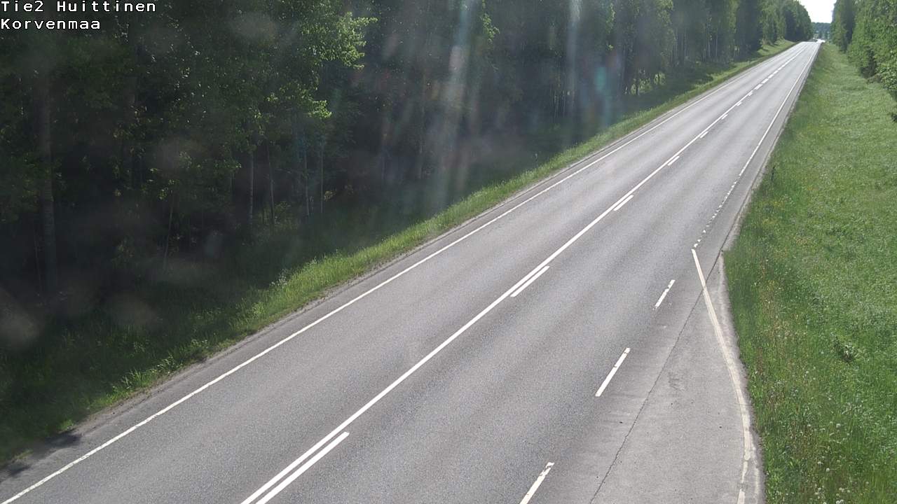 Weather Camera Image Road 2 Huittinen, Korvenmaa, Huittinen, Satakunta