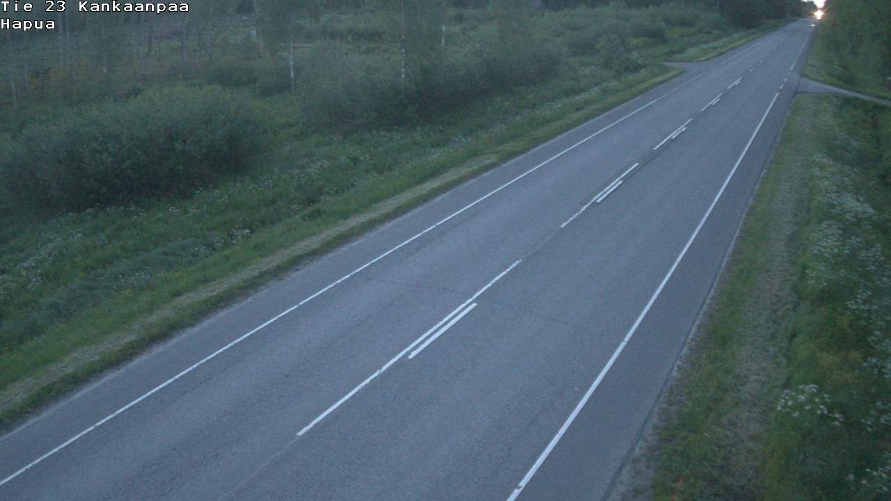 Weather Camera Image Väg 23 Kankaanpää, Hapua, Kankaanpää, Satakunta