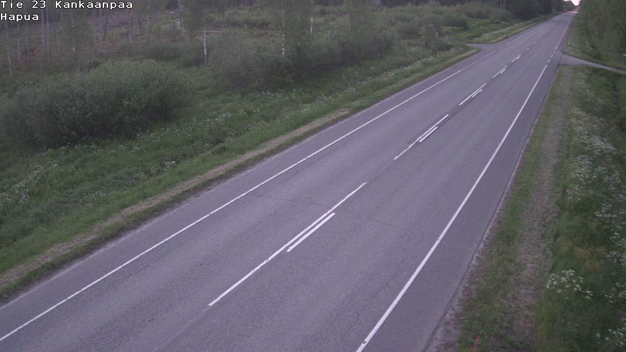 Weather Camera Image Väg 23 Kankaanpää, Hapua, Kankaanpää, Satakunta