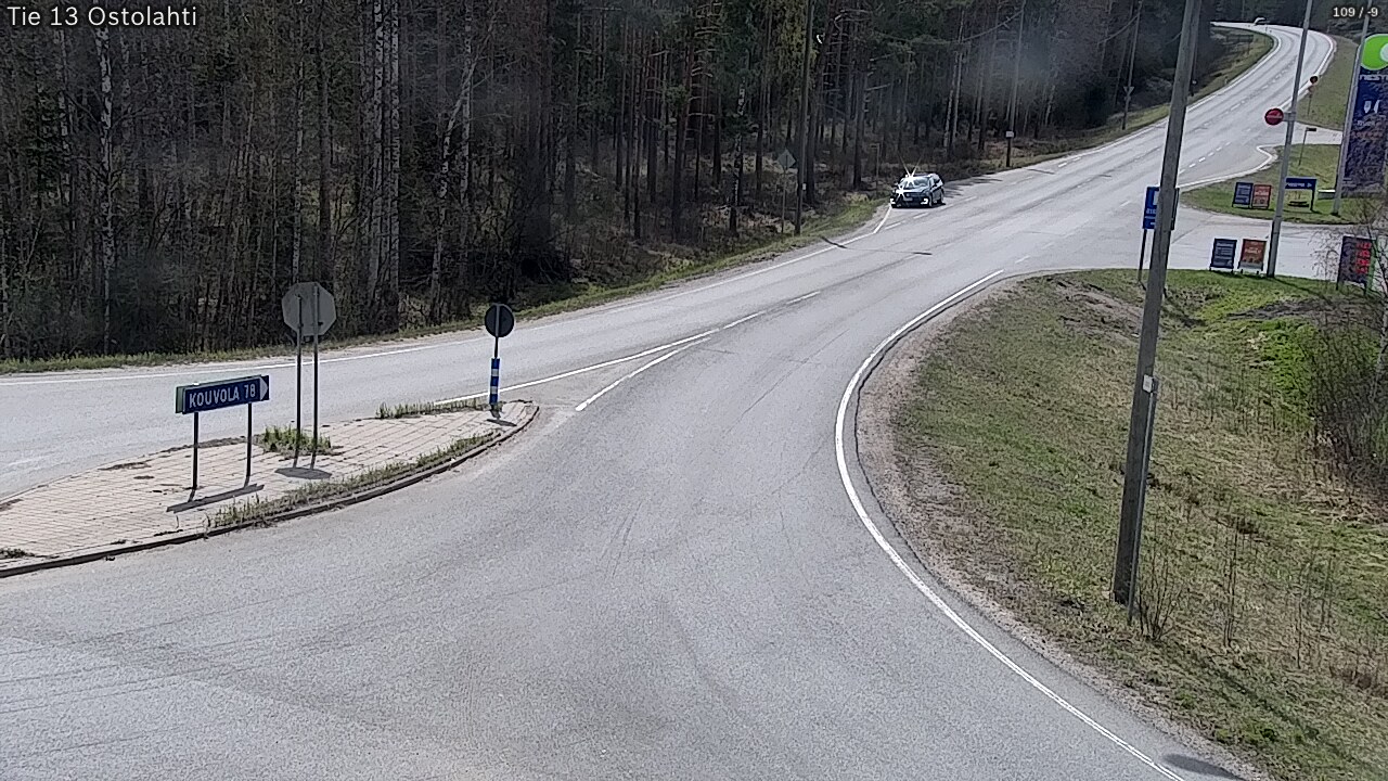 Weather Camera Image Väg 14 Ostolahti, Mikkeli, Etelä-Savo