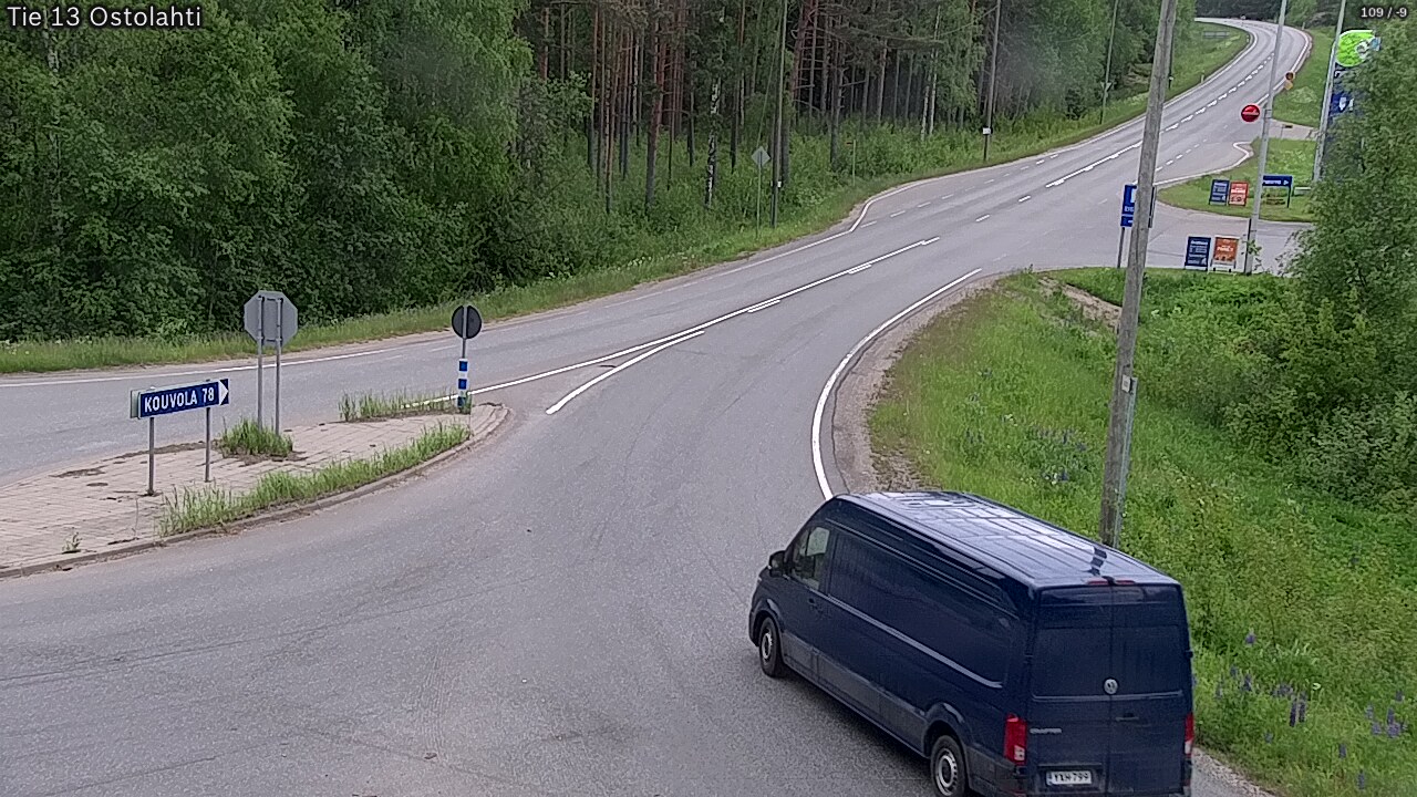 Weather Camera Image Väg 14 Ostolahti, Mikkeli, Etelä-Savo