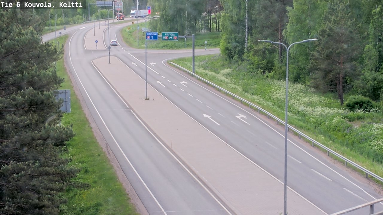 Weather Camera Image Road 6 Kouvola, Keltti, Kouvola, Kymenlaakso