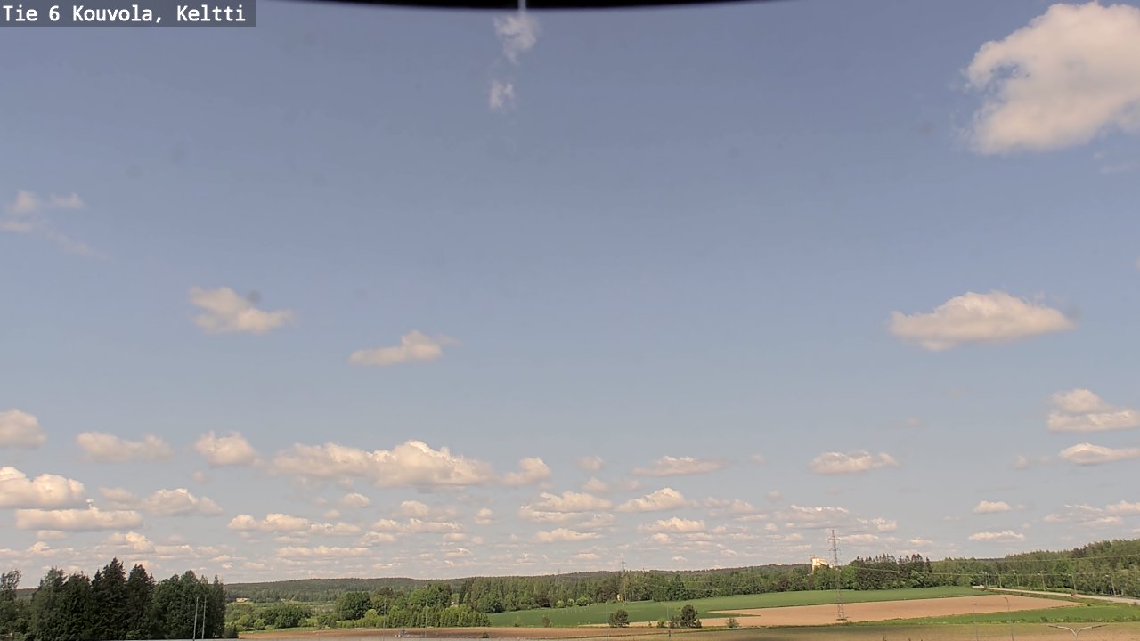 Weather Camera Image Road 6 Kouvola, Keltti, Kouvola, Kymenlaakso