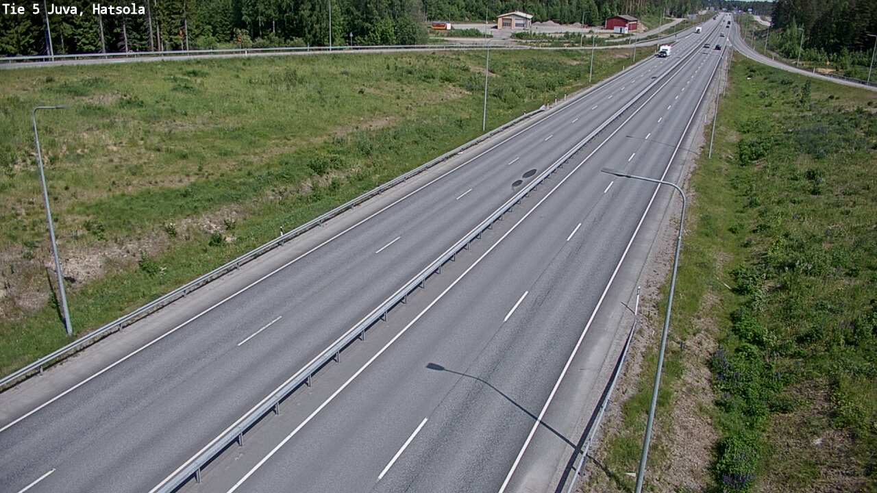 Weather Camera Image Road 5 Juva, Hatsola, Juva, Etelä-Savo