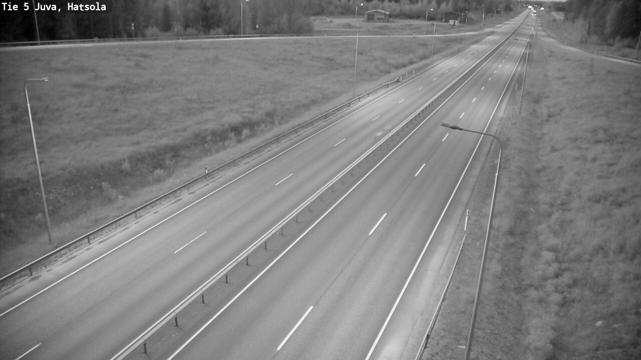 Weather Camera Image Väg 5 Juva, Hatsola, Juva, Etelä-Savo