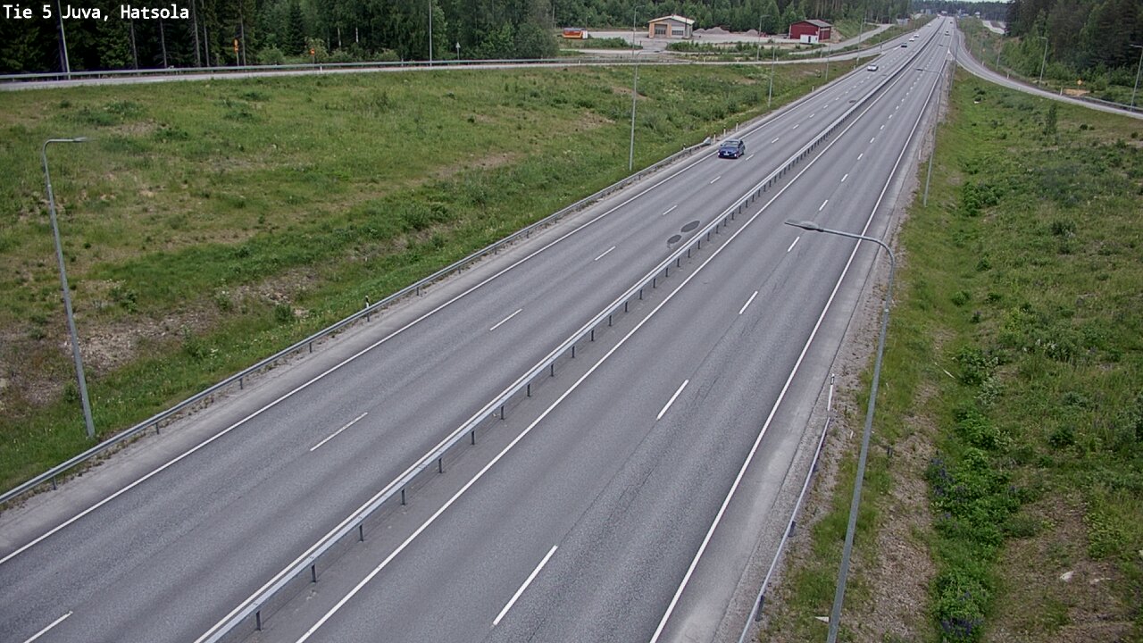 Weather Camera Image Road 5 Juva, Hatsola, Juva, Etelä-Savo