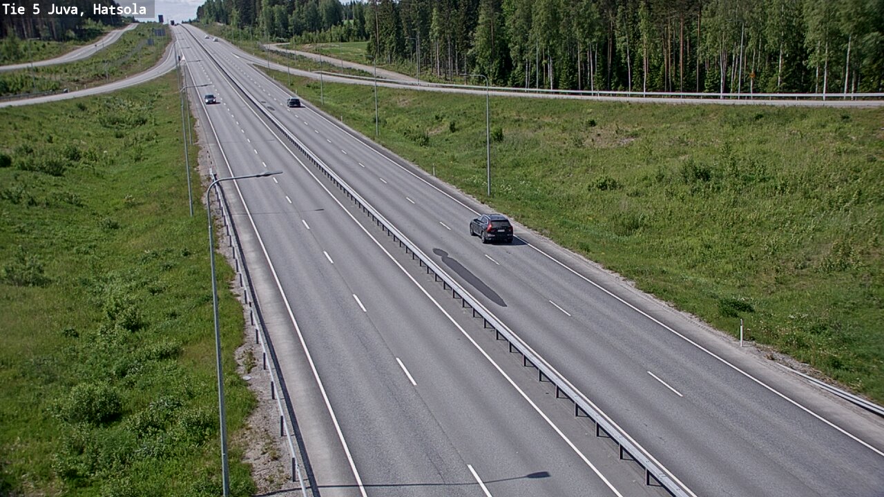 Weather Camera Image Road 5 Juva, Hatsola, Juva, Etelä-Savo