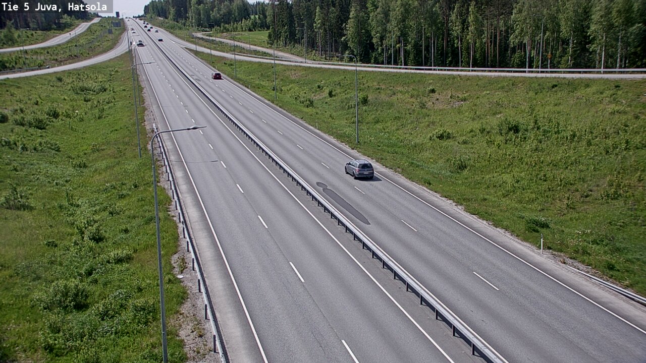 Weather Camera Image Road 5 Juva, Hatsola, Juva, Etelä-Savo