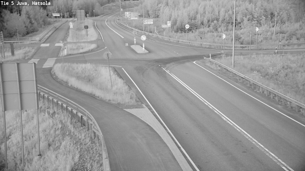 Weather Camera Image Väg 5 Juva, Hatsola, Juva, Etelä-Savo