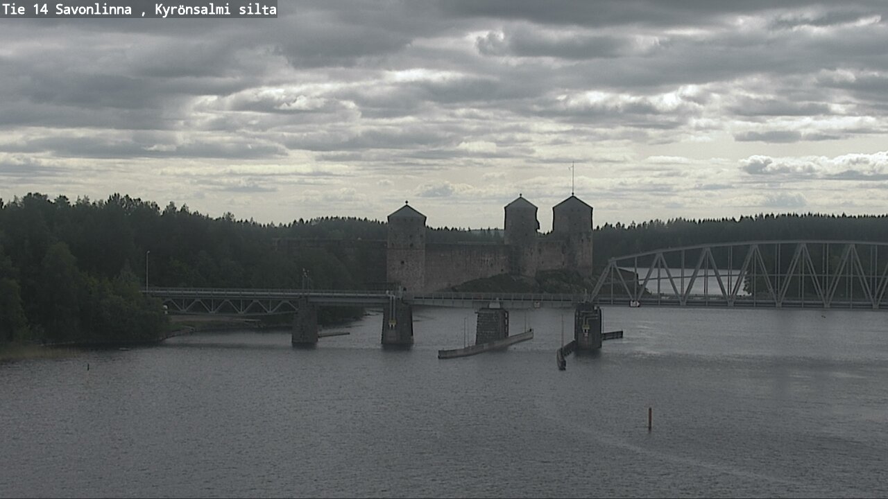 Weather Camera Image Road 14 Savonlinna, Kyrönsalmi, Savonlinna, Etelä-Savo