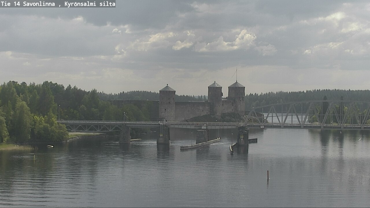 Weather Camera Image Väg 14 Nyslott, Kyrönsalmi, Savonlinna, Etelä-Savo