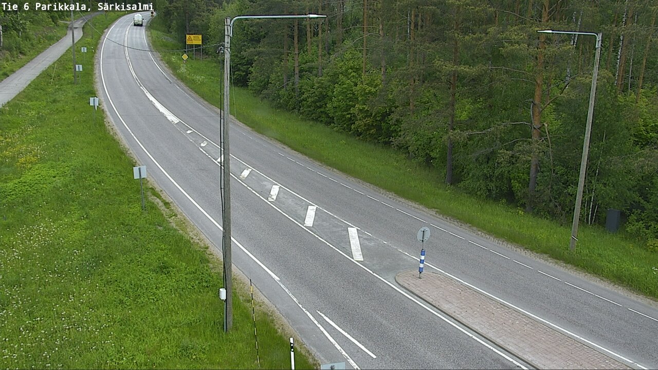 Weather Camera Image Road 6 Parikkala, Särkisalmi, Parikkala, Etelä-Karjala