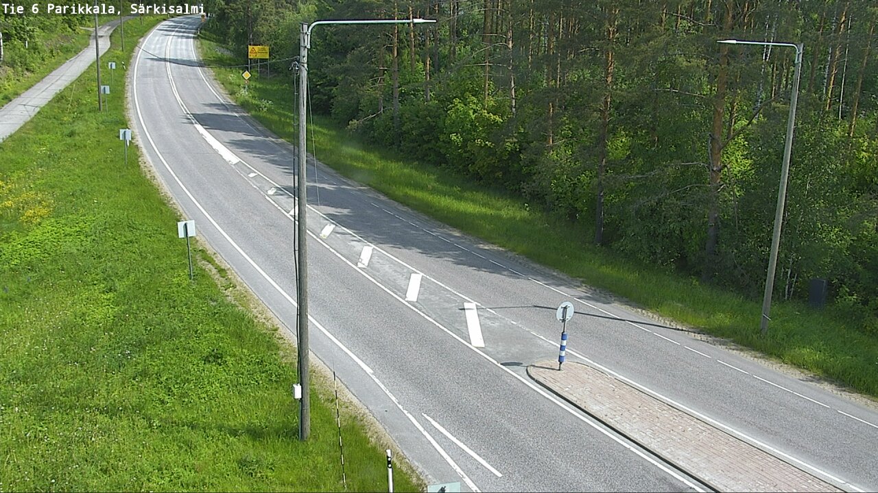 Weather Camera Image Road 6 Parikkala, Särkisalmi, Parikkala, Etelä-Karjala
