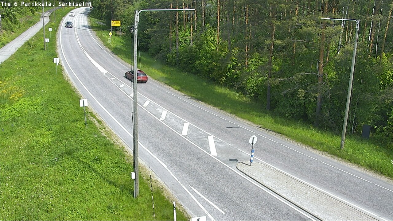 Weather Camera Image Road 6 Parikkala, Särkisalmi, Parikkala, Etelä-Karjala