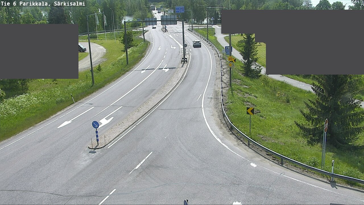 Weather Camera Image Road 6 Parikkala, Särkisalmi, Parikkala, Etelä-Karjala