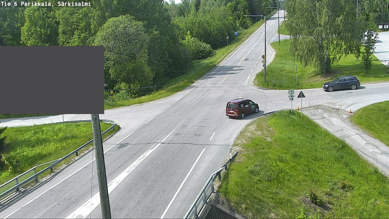 Weather Camera Image Väg 6 Parikkala, Särkisalmi, Parikkala, Etelä-Karjala