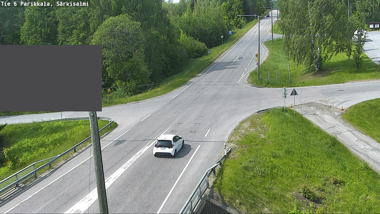 Weather Camera Image Road 6 Parikkala, Särkisalmi, Parikkala, Etelä-Karjala