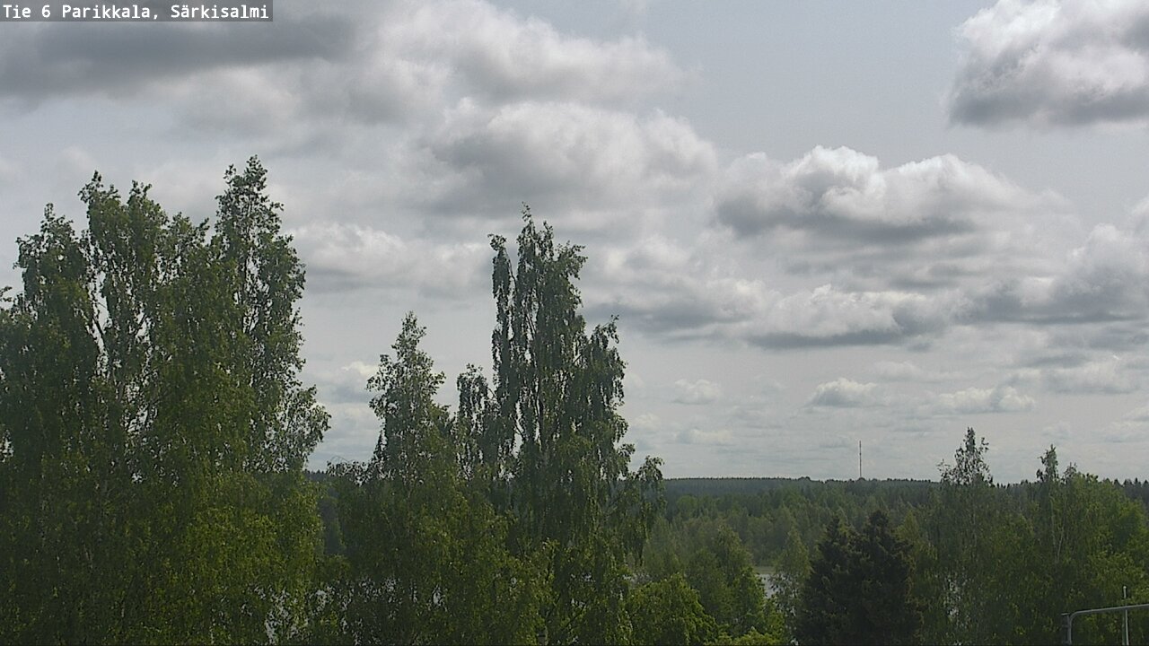 Weather Camera Image Road 6 Parikkala, Särkisalmi, Parikkala, Etelä-Karjala