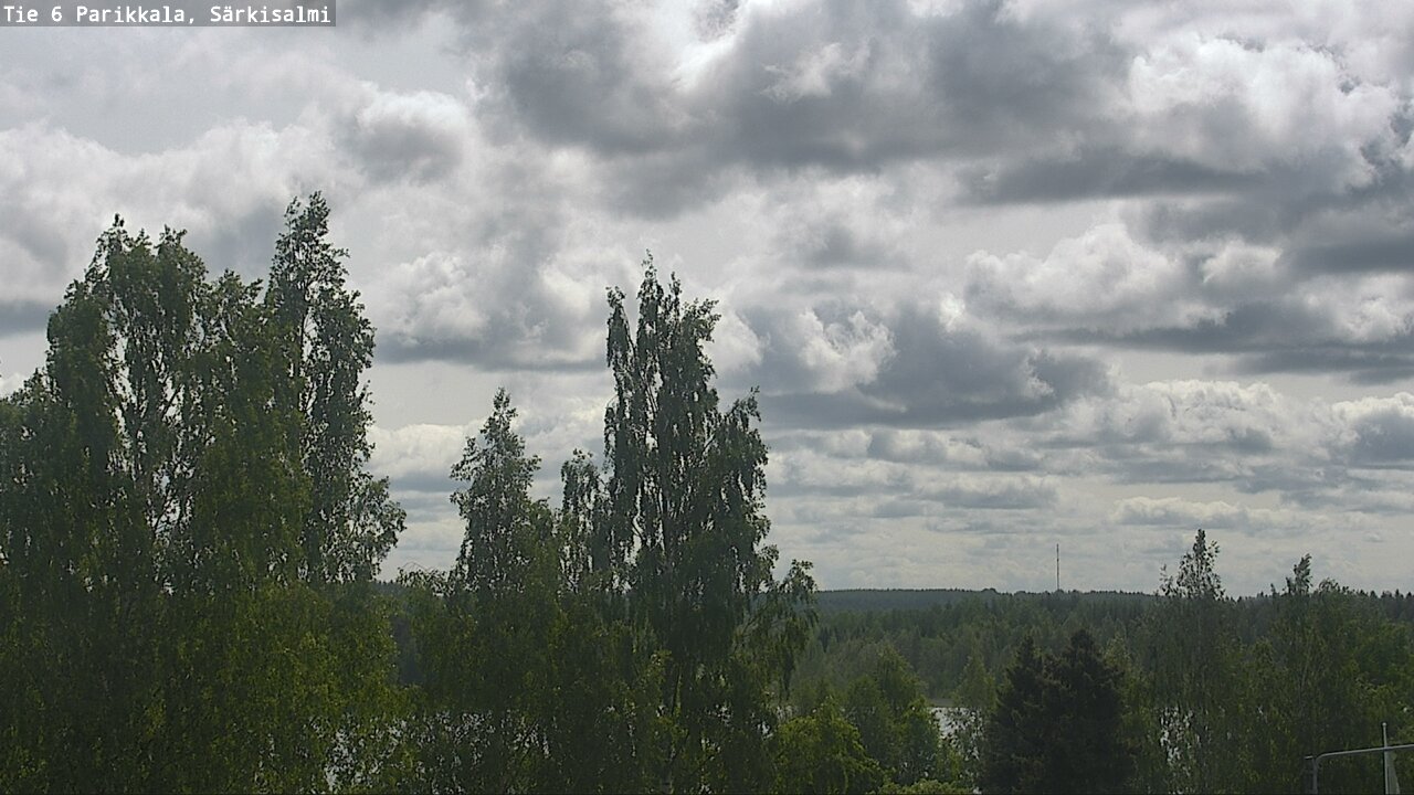 Weather Camera Image Road 6 Parikkala, Särkisalmi, Parikkala, Etelä-Karjala
