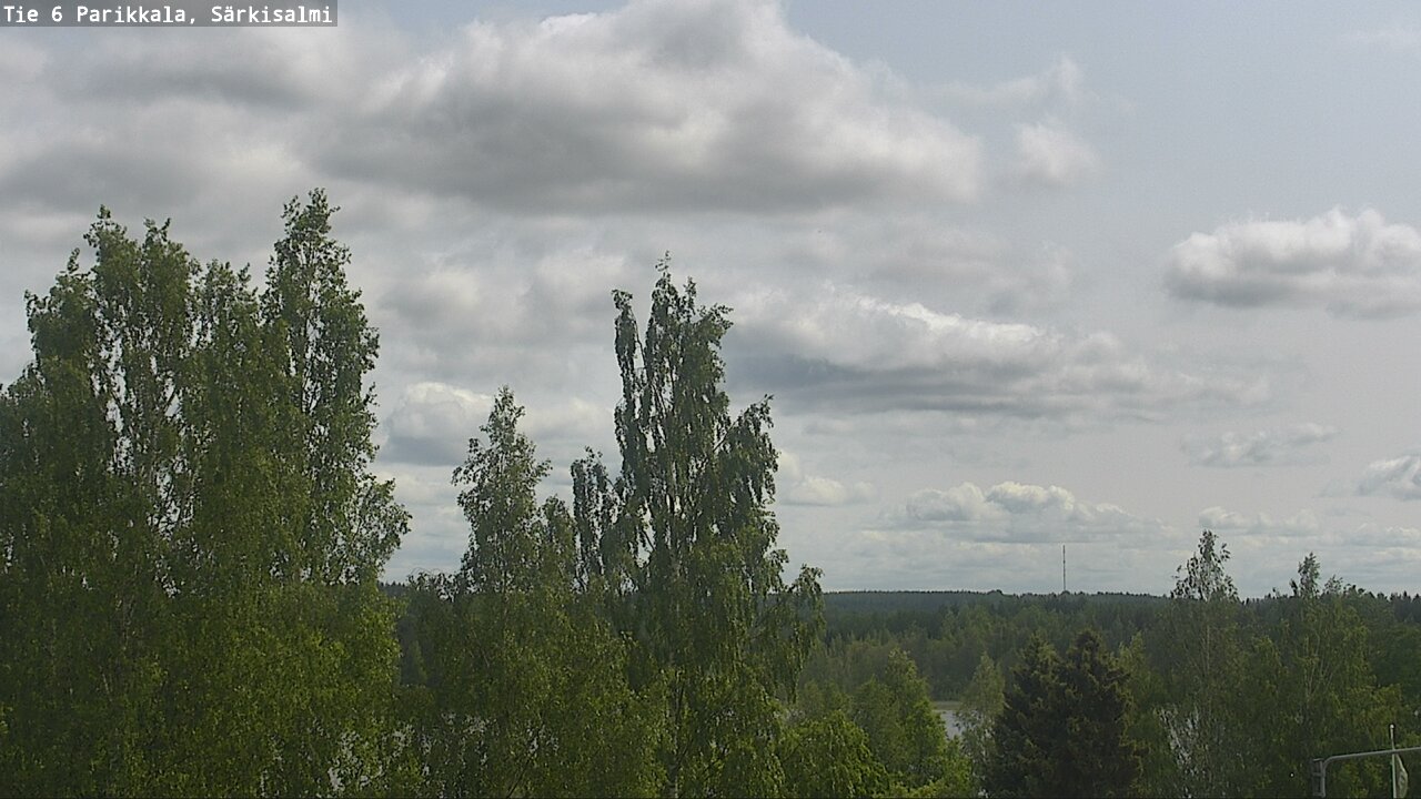 Weather Camera Image Väg 6 Parikkala, Särkisalmi, Parikkala, Etelä-Karjala