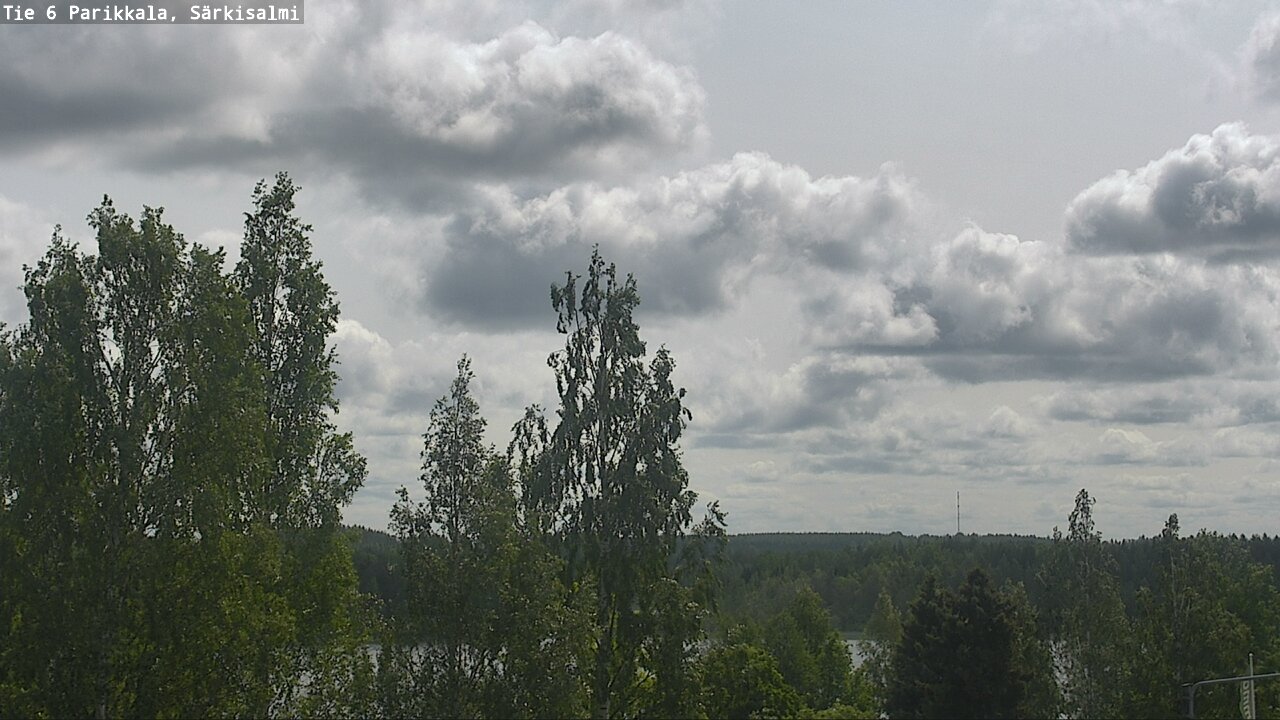 Weather Camera Image Väg 6 Parikkala, Särkisalmi, Parikkala, Etelä-Karjala