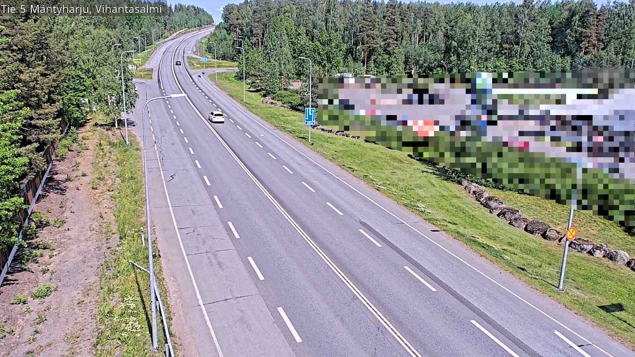 Kelikamerat Kuva Tie 5 Mäntyharju, Vihantasalmi, Mäntyharju, Etelä-Savo