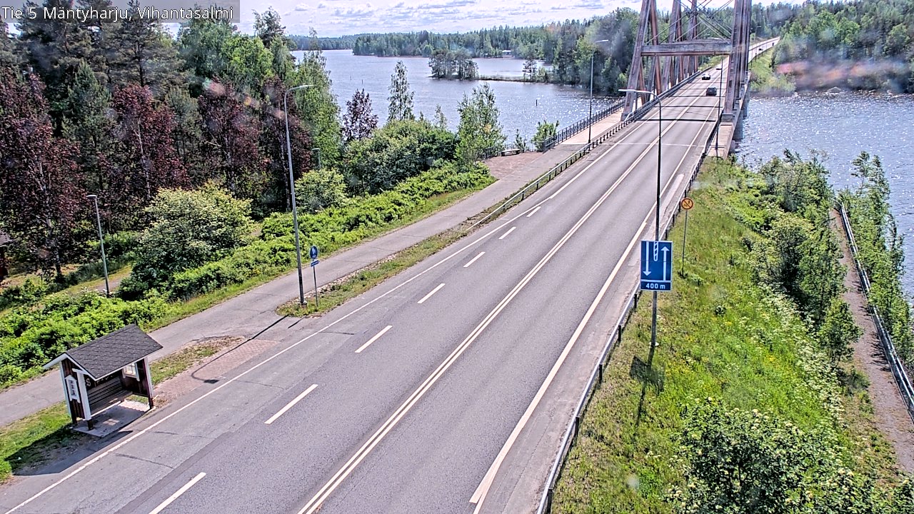 Kelikamerat Kuva Tie 5 Mäntyharju, Vihantasalmi, Mäntyharju, Etelä-Savo