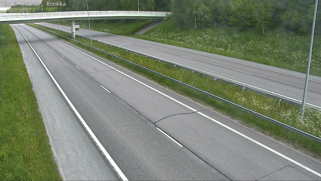 Weather Camera Image Väg 6 Imatra, Rönkkä, Imatra, Etelä-Karjala