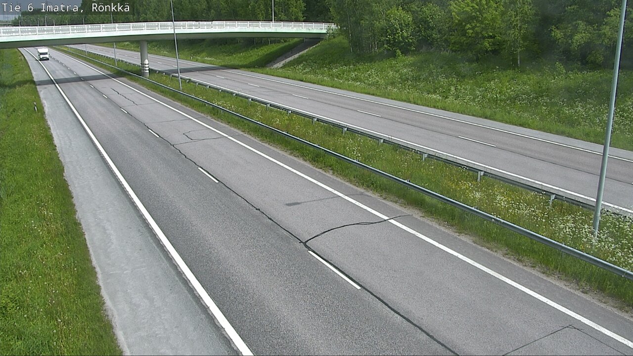 Weather Camera Image Road 6 Imatra, Rönkkä, Imatra, Etelä-Karjala